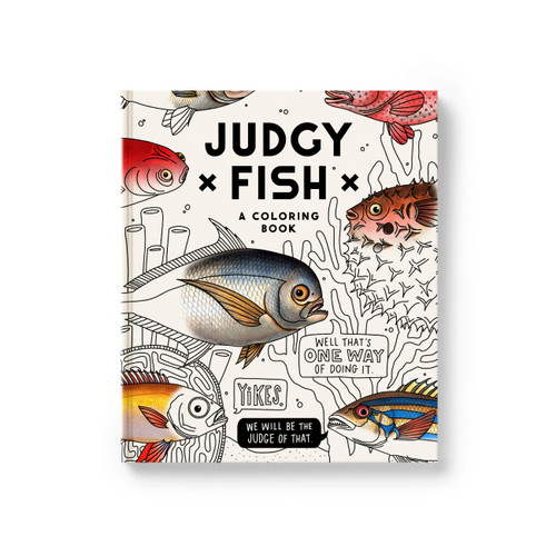 Judgy Fish Coloring Book by Brass Brass Monkey, 9780735388307