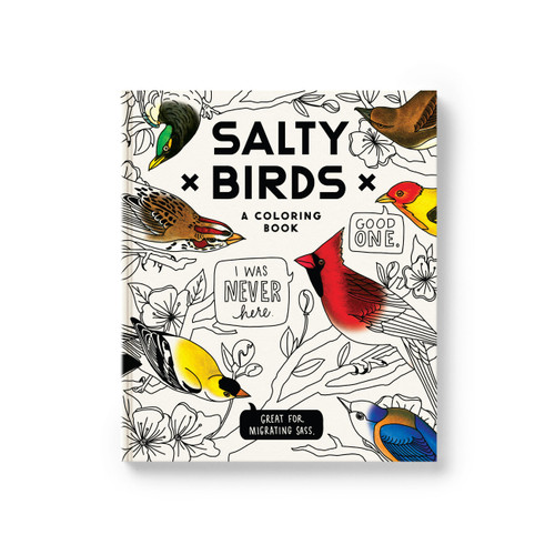 Salty Birds Coloring Book by Brass Brass Monkey, 9780735388321