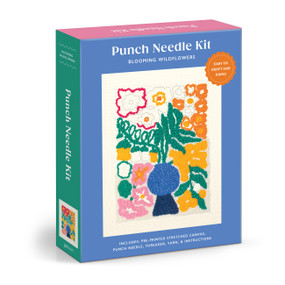 Blooming Wildflowers Punch Needle Kit by Galison Galison, Liv Lee, 9780735388666
