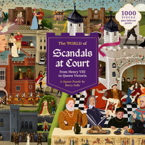 The World of Scandals at Court: A 1000-piece jigsaw puzzle by Barry Falls, 9781399632829