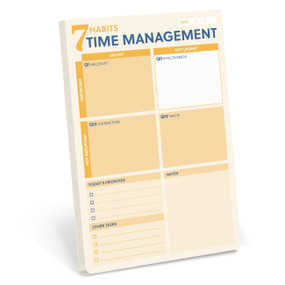 7 Habits Time Management Notepad (A Strategic Tool for Daily Focus and Productivity) by Union Square Gift, 9781454999478