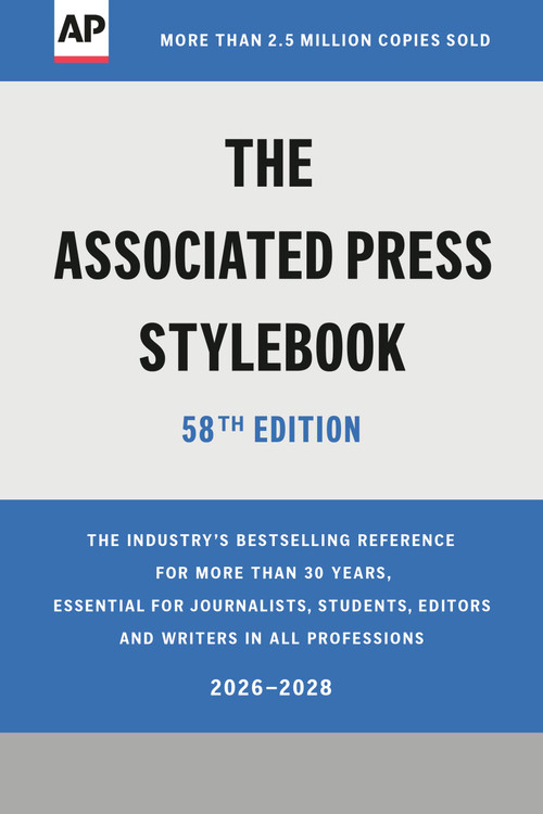The Associated Press Stylebook (2026-2028) by The Associated Press, 9781541608610