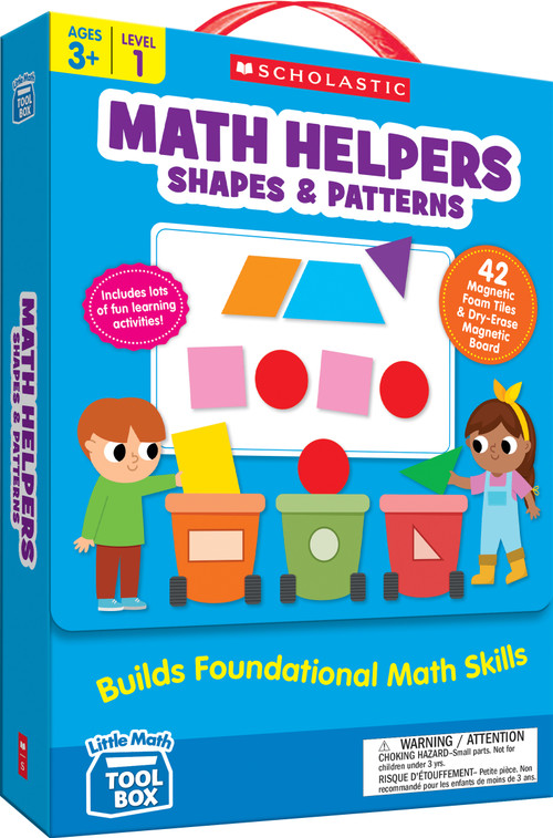 Little Math Tool Box: Math Helpers: Shapes & Patterns: Builds Foundational Math Skills by Scholastic, 9798225050542