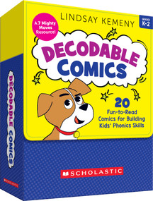 Decodable Comics (Multiple-Copy Set): 20 Fun-to-Read Comics for Building Kids' Phonics Skills by Lindsay Kemeny, 9798225051983