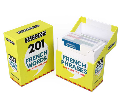 French Words and Phrases You Need to Know Flashcard Set by Theodore Kendris, 9781506263519