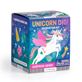Unicorn Dig! Excavation Kit by Mudpuppy, Rebecca Jones, 9780735384002