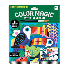 Rainforest Friends Color Magic Water-Reveal Kit by Erica Harrison, 9780735384439