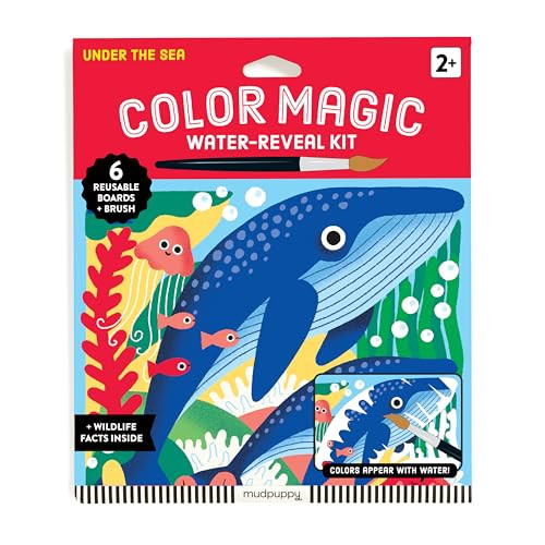 Under The Sea Color Magic Water-Reveal Kit by Erica Harrison, 9780735384453