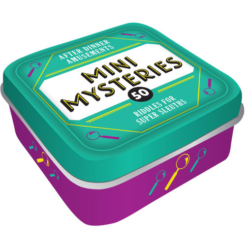 After Dinner Amusements: Mini Mysteries by Chronicle Chronicle Books, 9781797224817
