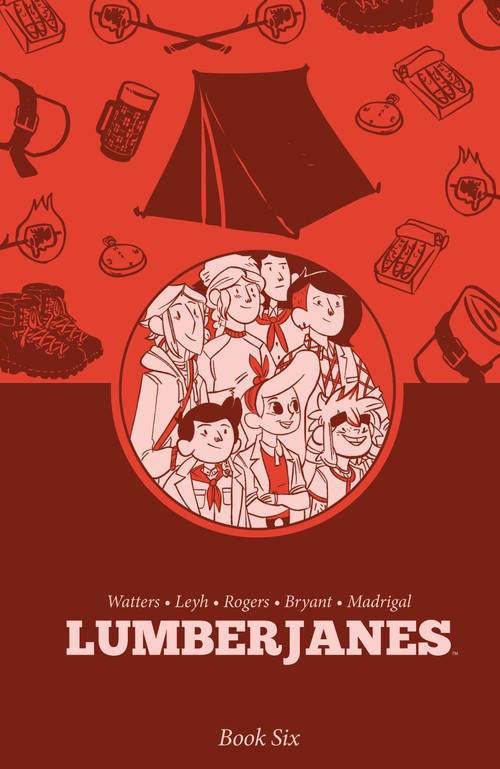 Lumberjanes Book Six by Shannon Watters, Kat Leyh, ND Stevenson, Gus Allen, AnneMarie Rogers, AnneMarie Rogers, Kanesha C. Bryant, Julia Madrigal, 9798892158732