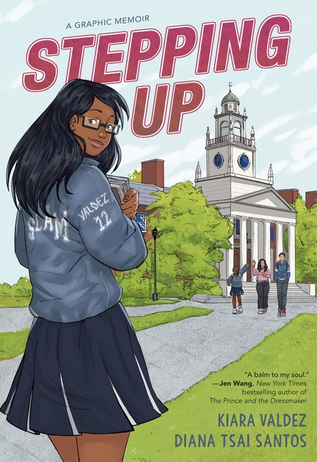 Stepping Up (A Graphic Memoir) - 9780063254534 by Kiara Valdez, Diana Tsai Santos