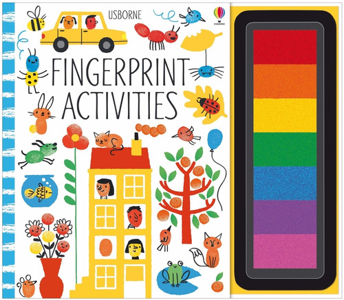 Fingerprint Activities by Fiona Watt, Erica Harrison, 9781836054160