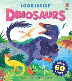 Look Inside Dinosaurs by Kaley McKean, Emily Bone, 9781836054184