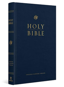 ESV Church Bible, Large Print (Hardcover, Blue) by , 9798874900090