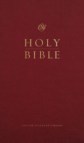ESV Church Bible, Large Print (Hardcover, Burgundy) by , 9798874900106
