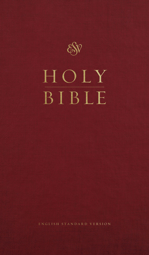 ESV Church Bible, Large Print (Hardcover, Burgundy) by , 9798874900106