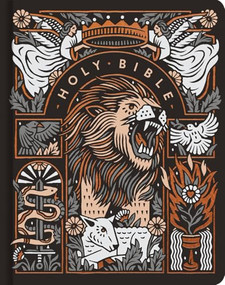 ESV Single Column Journaling Bible, Artist Series, Red Letter (Hardcover, Joshua Noom, The Lion and the Lamb) by Joshua Noom, 9798874901387