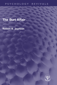 The Burt Affair by Robert B. Joynson, 9781032967608