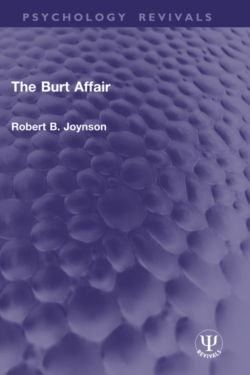 The Burt Affair by Robert B. Joynson, 9781032967608