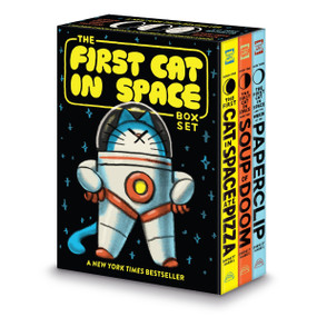 The First Cat in Space 3-Book Box Set by Mac Barnett, Shawn Harris, 9780063471146
