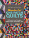 Wonderful One-Patch Quilts (20 Projects from Triangles, Half-Hexagons, Diamonds & More) by Marci Baker, Sara Nephew, 9781617454677
