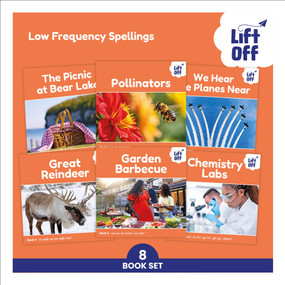 Phonic Books Lift Off Readers Low Frequency Spellings by Phonic Books, 9798217134793