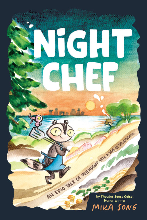 Night Chef (An Epic Tale of Friendship with a Side of Deliciousness! (A Graphic Novel)) by Mika Song, 9780593303153