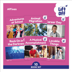 Phonic Books Lift Off Readers Affixes by Phonic Books, 9798217134809