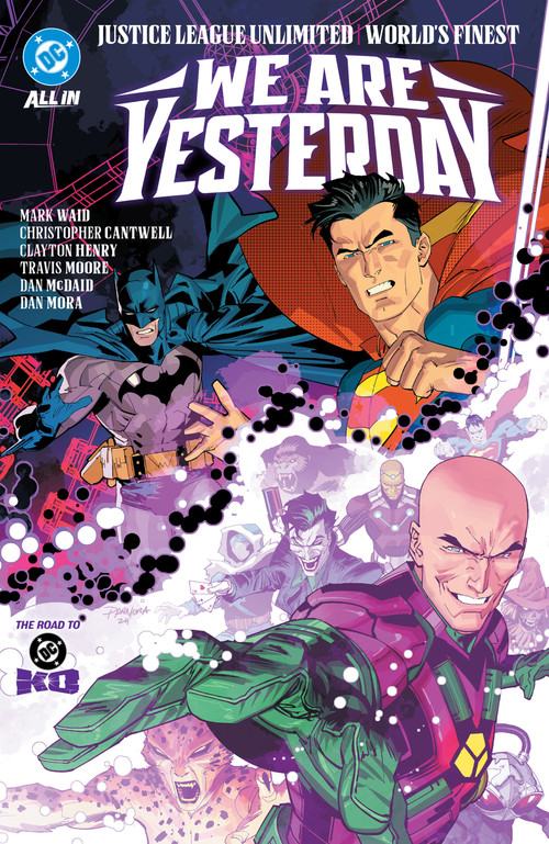 Justice League Unlimited/World's Finest: We Are Yesterday by Mark Waid, Adrian Gutierez, Clayton Henry, 9781799505495