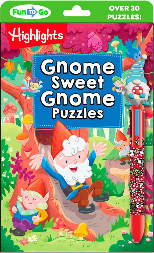 Gnome Sweet Gnome Puzzles by Highlights, 9781639623808