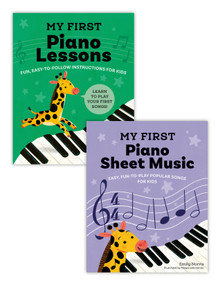 My First Piano Book Set (Easy-to-Learn Lessons and Sheet Music (2 Books in 1)) by Emily Norris, Malgorzata Detner, 9798217150915