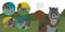 Squirrels Leap, Squirrels Sleep by April Pulley Sayre, Steve Jenkins, 9781665980517