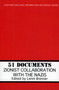 51 Documents (Zionist Collaboration with the Nazis) by Lenni Brenner, 9781569804339
