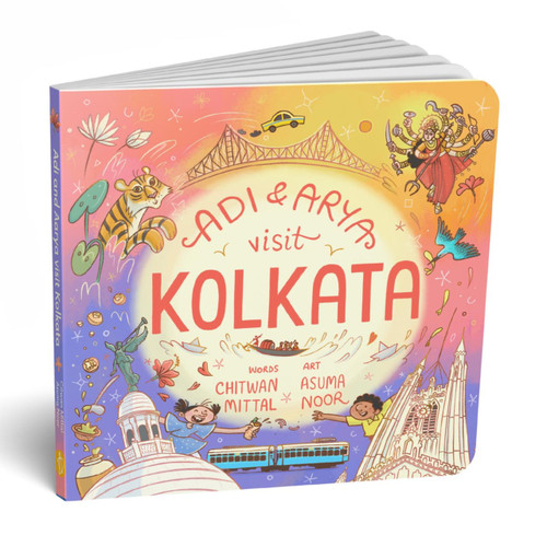Adi and Arya Visit Kolkata by Chitwan Mittal, 9788198297075