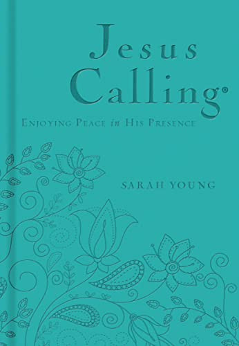 Jesus Calling, Teal Leathersoft, with Scripture References by Sarah Young, 9780529100771
