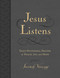 Jesus Listens, Large Text Leathersoft, Charcoal, with Full Scriptures by Sarah Young, 9781400249336