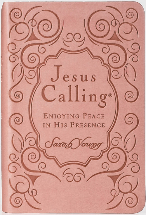 Jesus Calling, Pink Leathersoft, with Scripture References (Enjoying Peace in His Presence (A 365-Day Devotional)) by Sarah Young, 9781400320110