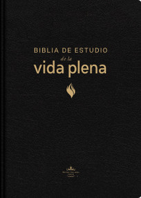 RVR60, Biblia de estudio de la vida plena, Edición clásica, Piel fabricada, Negro, con Índice, Palabras de Jesús en rojo, Comfort Pri.. (Spanish Edition) by RVR 1960- Reina Valera 1960, Vida, 9780829773576