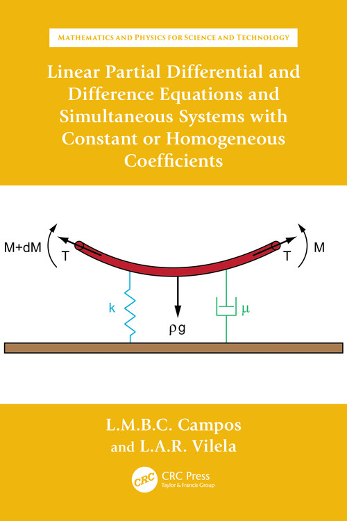 Linear Partial Differential and Difference Equations and Simultaneous Systems with Constant or Homogeneous Coefficients by Luis Manuel Braga da Costa Campos, Luís António Raio Vilela, 9781032635187
