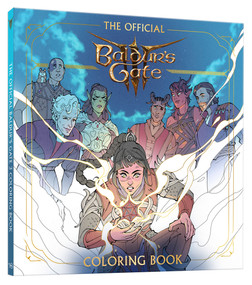 The Official Baldur's Gate 3 Coloring Book by Official Dungeons & Dragons Licensed, Jaki King, 9780593840009