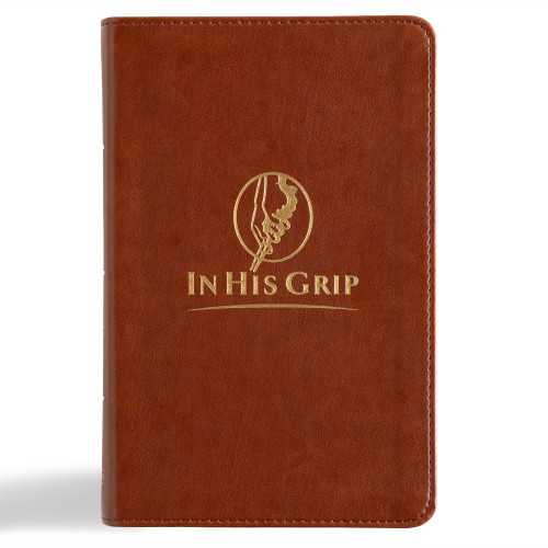 CSB In His Grip Golfer's Bible, Brown LeatherTouch by CSB Bibles by Holman, 9798384533245