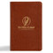CSB In His Grip Golfer's Bible, Brown LeatherTouch by CSB Bibles by Holman, 9798384533245
