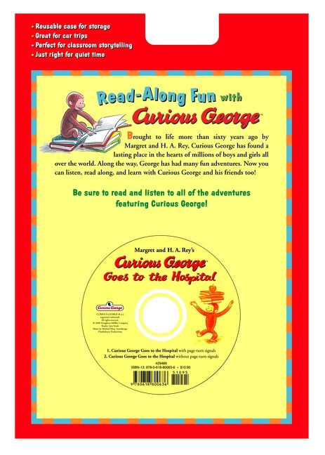 Curious George Goes to the Hospital - 9780618800636 by Various, 9780618800636
