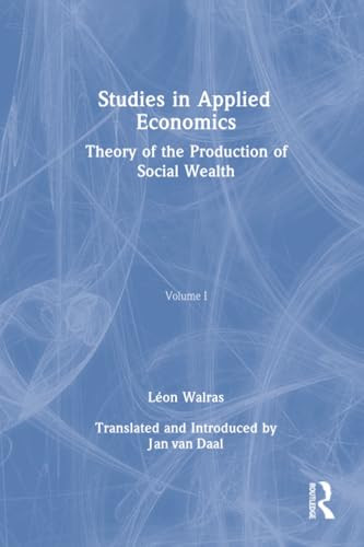 Studies in Applied Economics by Léon Walras, 9781041275411