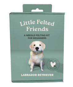 Little Felted Friends: Labrador Retriever (Dog Needle-Felting Beginner Kits with Needles, Wool, Supplies, and Instructions) by Alyson Gurney, 9781969889080