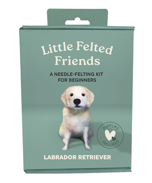 Little Felted Friends: Labrador Retriever (Dog Needle-Felting Beginner Kits with Needles, Wool, Supplies, and Instructions) by Alyson Gurney, 9781969889080