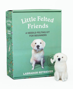 Little Felted Friends: Labrador Retriever (Dog Needle-Felting Beginner Kits with Needles, Wool, Supplies, and Instructions) by Alyson Gurney, 9781969889080