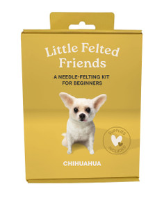 Little Felted Friends: Chihuahua (Dog Needle-Felting Beginner Kits with Needles, Wool, Supplies, and Instructions) by Alyson Gurney, 9781969889103