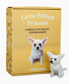 Little Felted Friends: Chihuahua (Dog Needle-Felting Beginner Kits with Needles, Wool, Supplies, and Instructions) by Alyson Gurney, 9781969889103