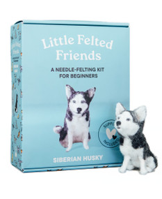 Little Felted Friends: Siberian Husky (Dog Needle-Felting Beginner Kits with Needles, Wool, Supplies, and Instructions) by Alyson Gurney, 9781969889066